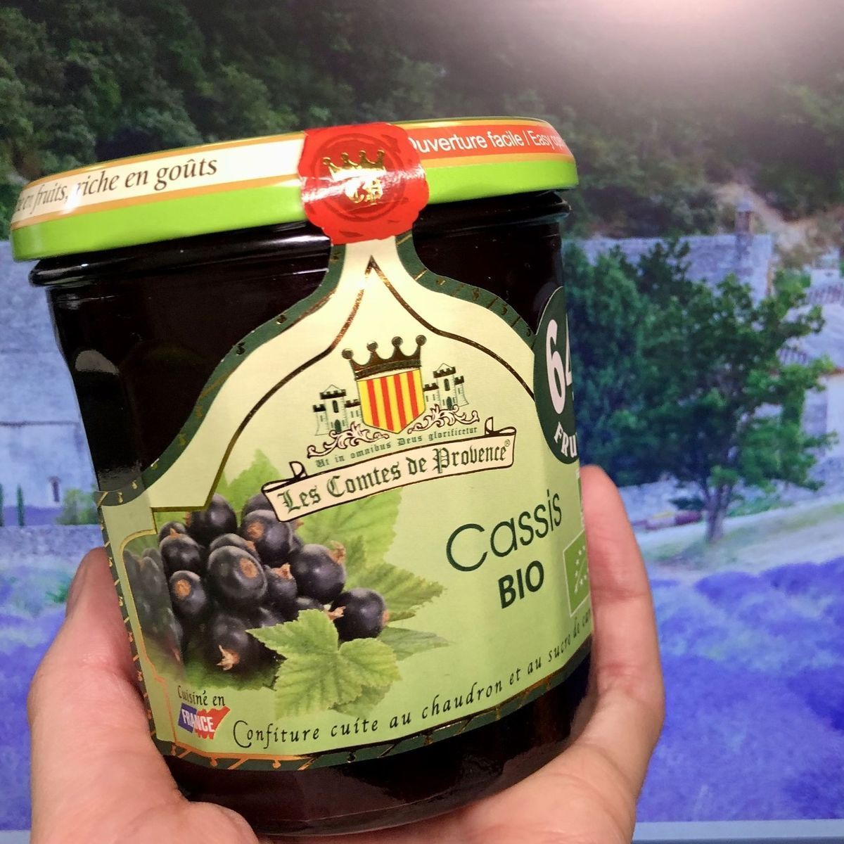 Джем Les Comtes de Provence из черной смородины Organic 350 г