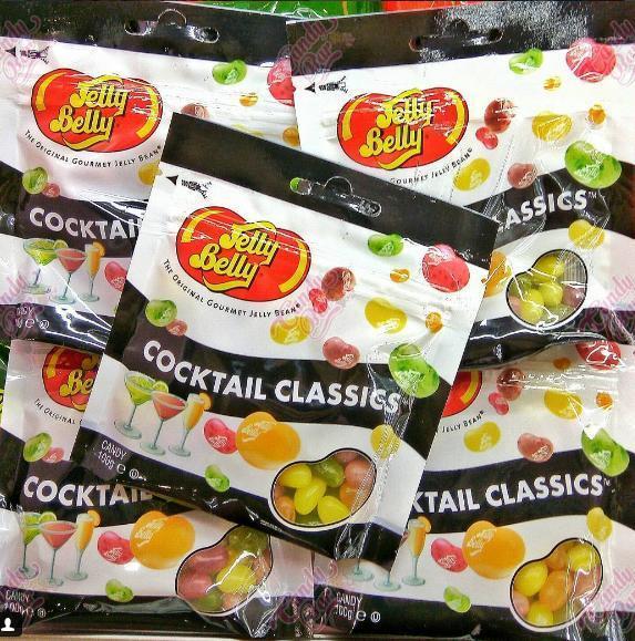 Драже жевательное "Jelly Belly" классические коктейли 70г пакет