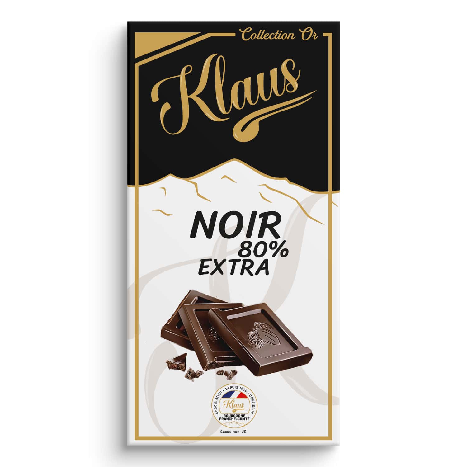 Шоколад Klaus горький 80% какао 100г