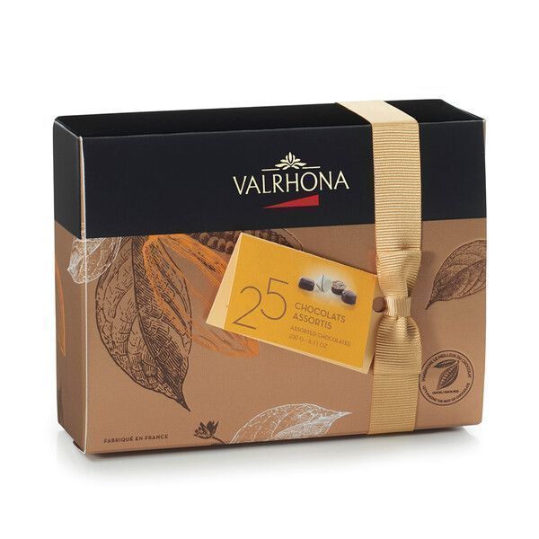 Шоколадные конфеты-ассорти Valrhona 230г