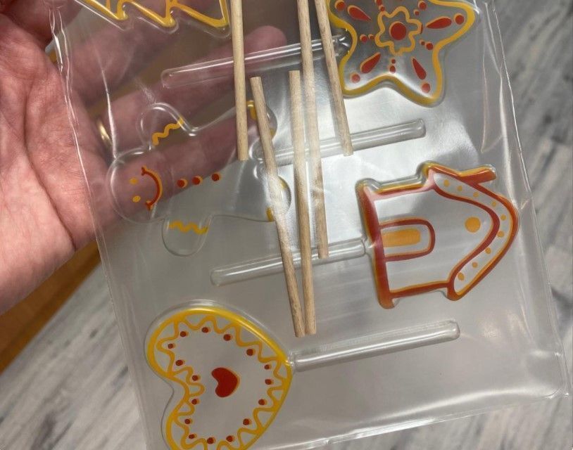 Леденцы на палочке Пряничный человечек, PCB Creation