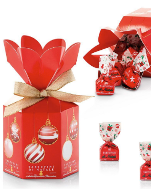 Трюфели рождественская упаковка-цветок 180 г.