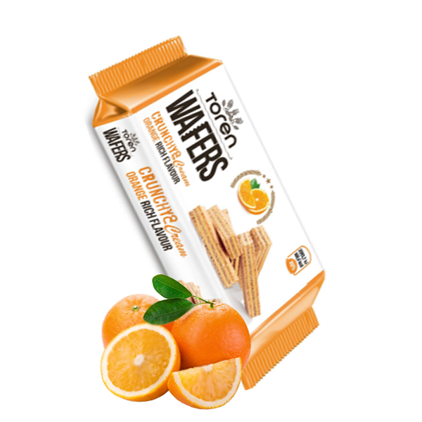 Вафли с апельсиновой начинкой Toren 55 г