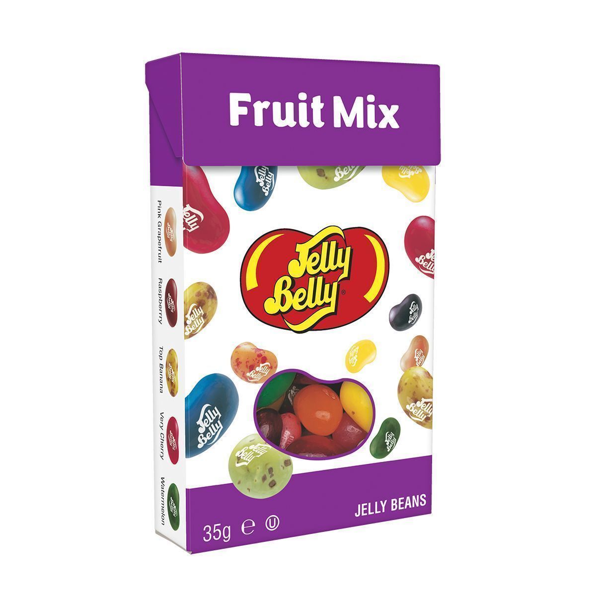 Драже жевательное "Jelly Belly" фруктовое ассорти 35г картонная коробка