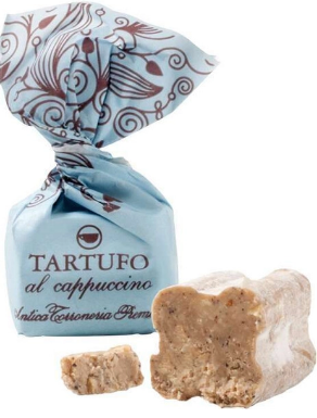 Трюфели из белого шоколада со вкусом капучино 160 г.