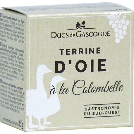 Паштет Ducs de Gascognе гусиный с добавлением вина Коломбель 65 г.