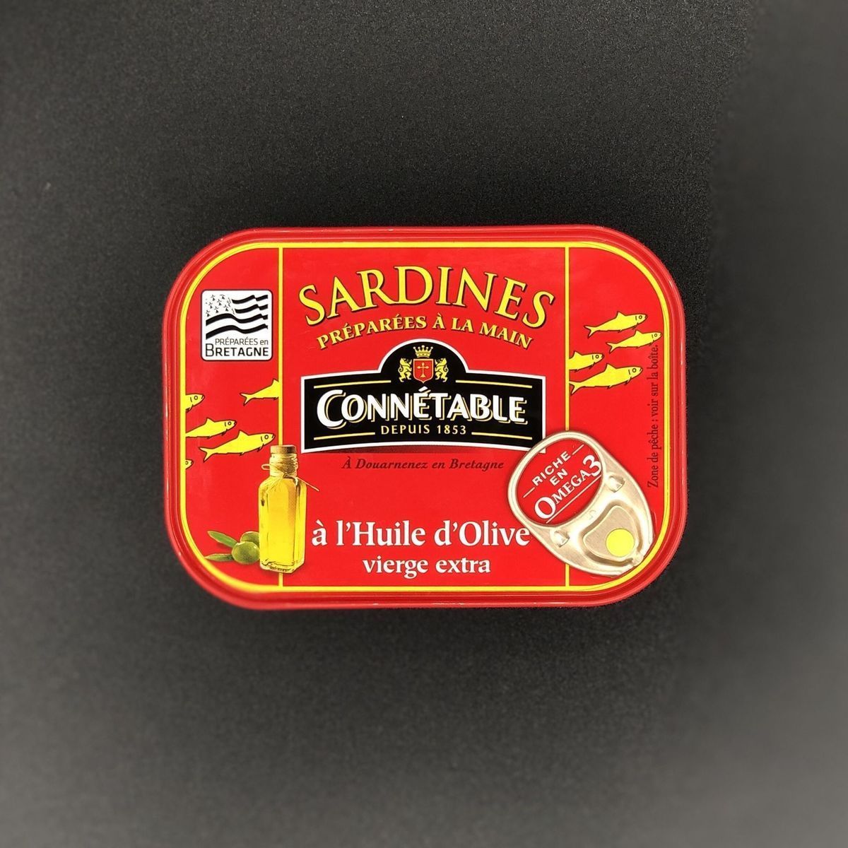 Сардины Connetable в оливковом масле-экстра 115г
