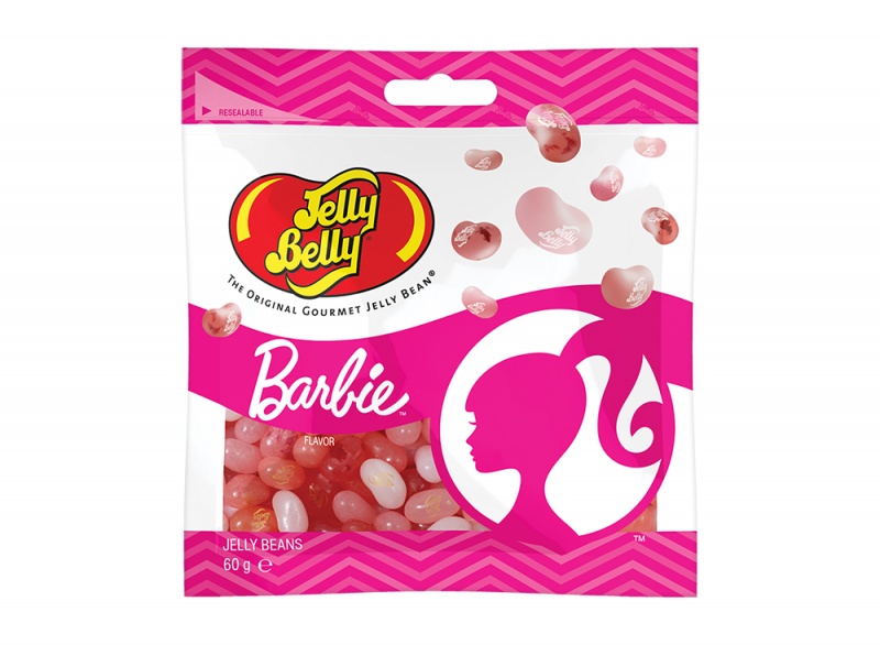 Драже жевательное "Jelly Belly" ассорти Barbie 60 г пакет.