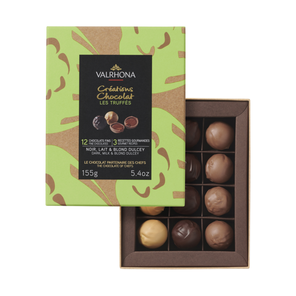 Valrhona Шоколадные конфеты трюфели-ассорти 125 гр.