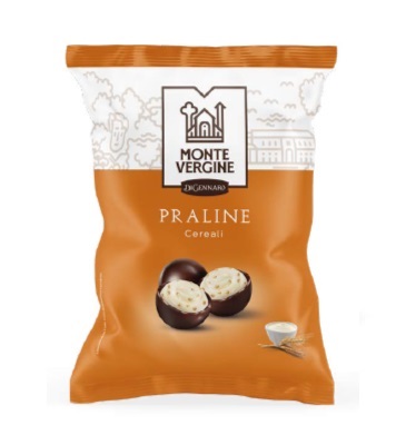 Конфеты из молочного шоколада с кремовой начинкой и злаками Di Gennaro 115 г