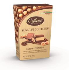 Шоколадные конфеты HAZELNUT CREATIONS SIGNATURE COLLECTION ассорти из молочного шоколада 150 г.