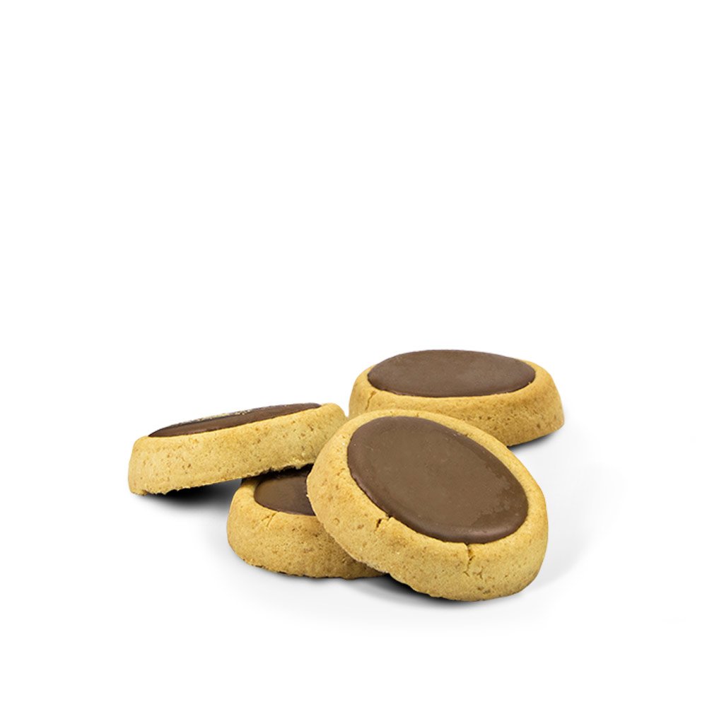 Органические тарталетки с молочным шоколадом 