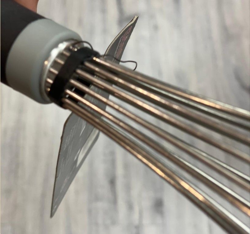 Венчик с силиконовой ручкой 35 см