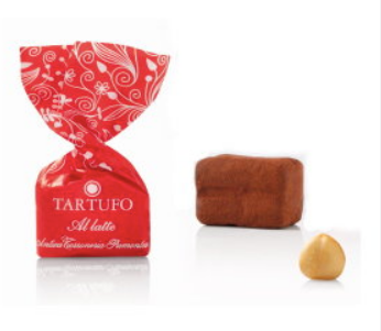 Трюфели из молочного шоколада 160 гр