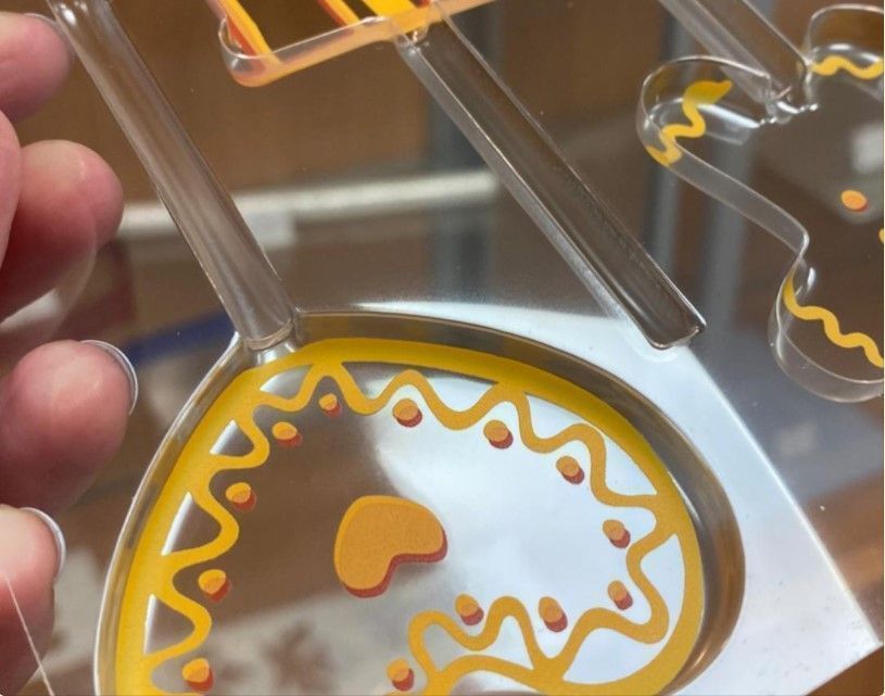 Леденцы на палочке Пряничный человечек, PCB Creation