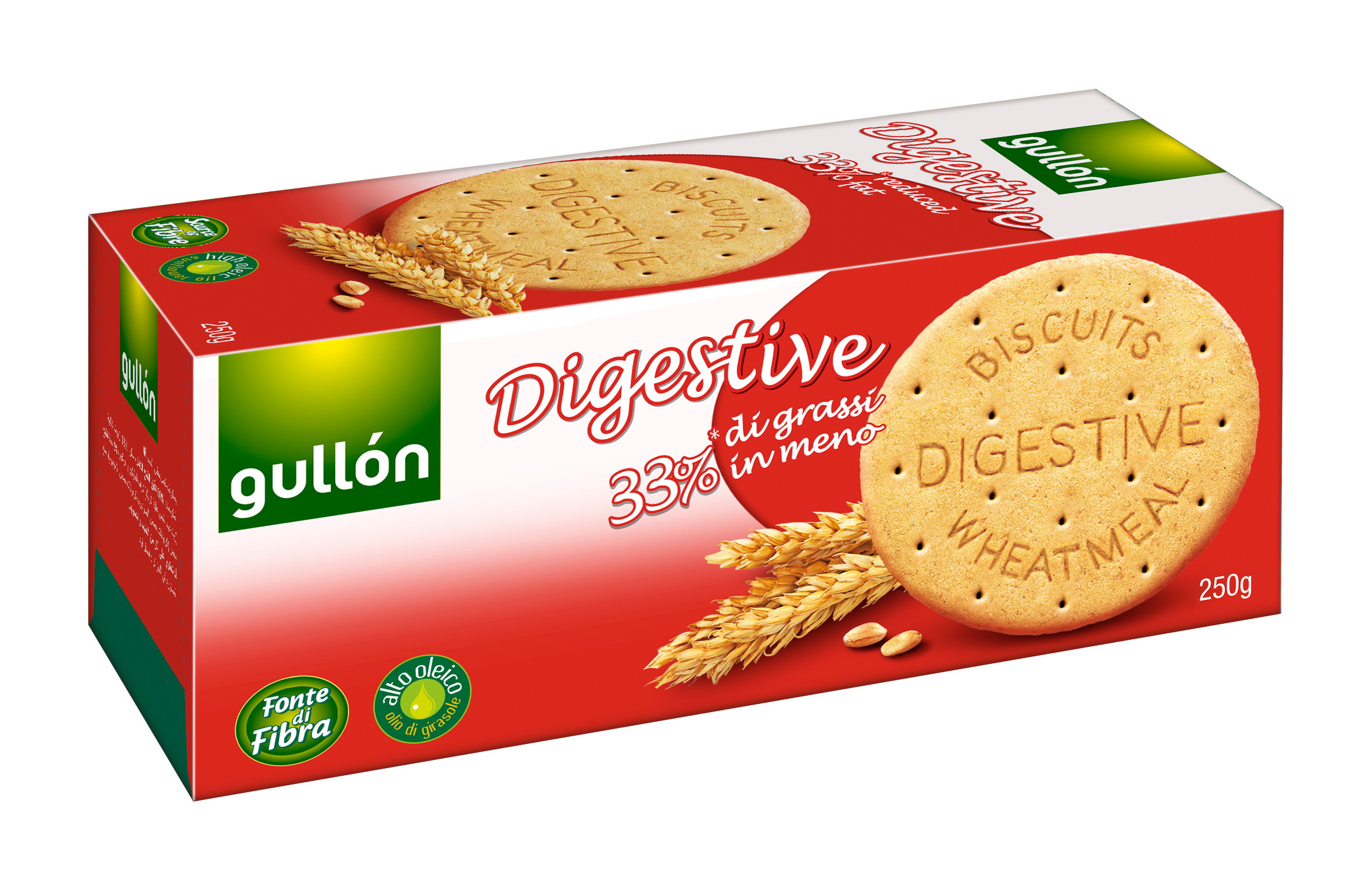 Печенье Digestive с пониженным содержанием жира 33 %