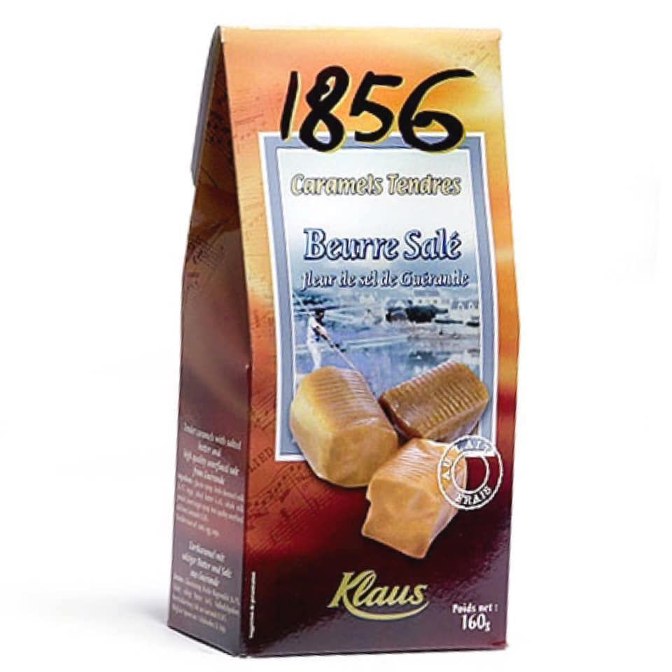 Карамель Klaus с соленым маслом из Бретани 160г