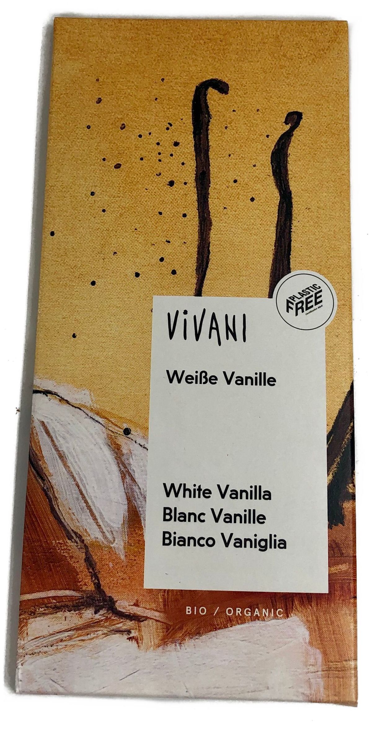 Шоколад органик белый Vivani, 80г
