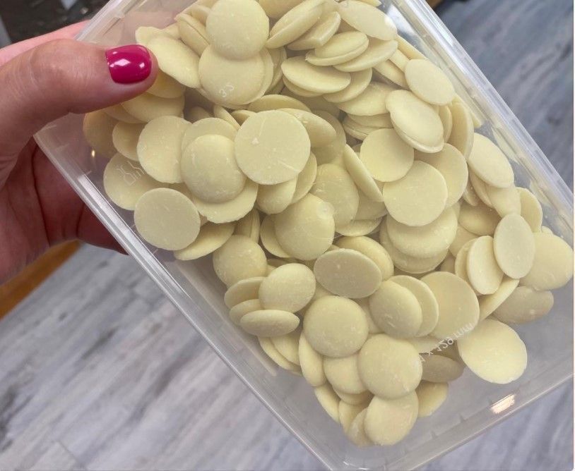 Шоколад белый 29% Бельгия 500 гр, Cargill