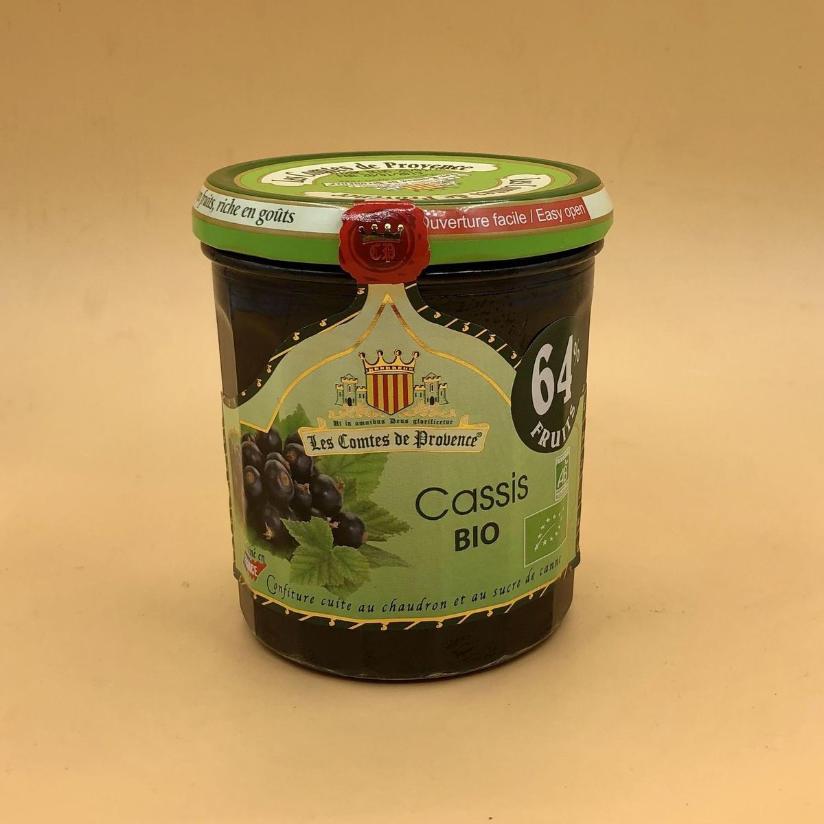 Джем Les Comtes de Provence из черной смородины Organic 350 г