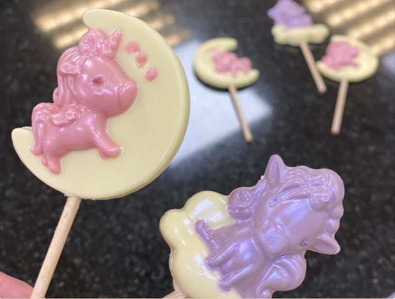 Леденцы на палочке Единороги, PCB Creation