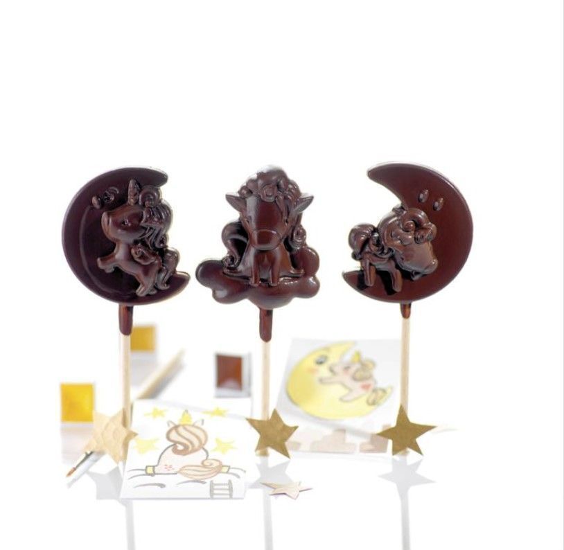 Леденцы на палочке Единороги, PCB Creation