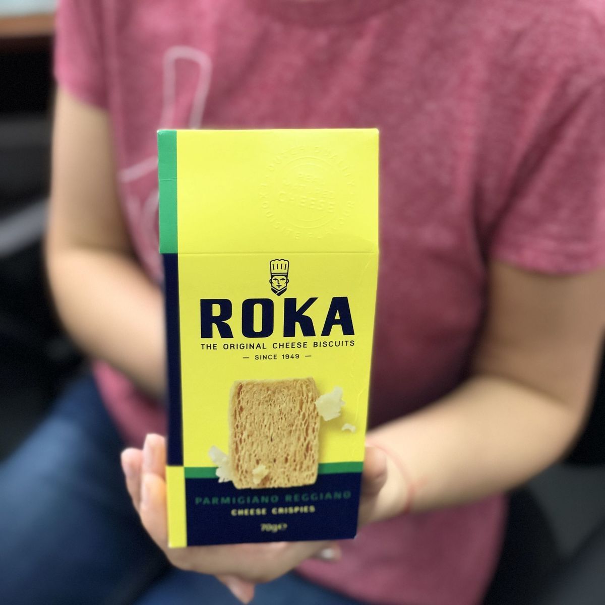 РОКА Печенье с сыром Пармезан 70г