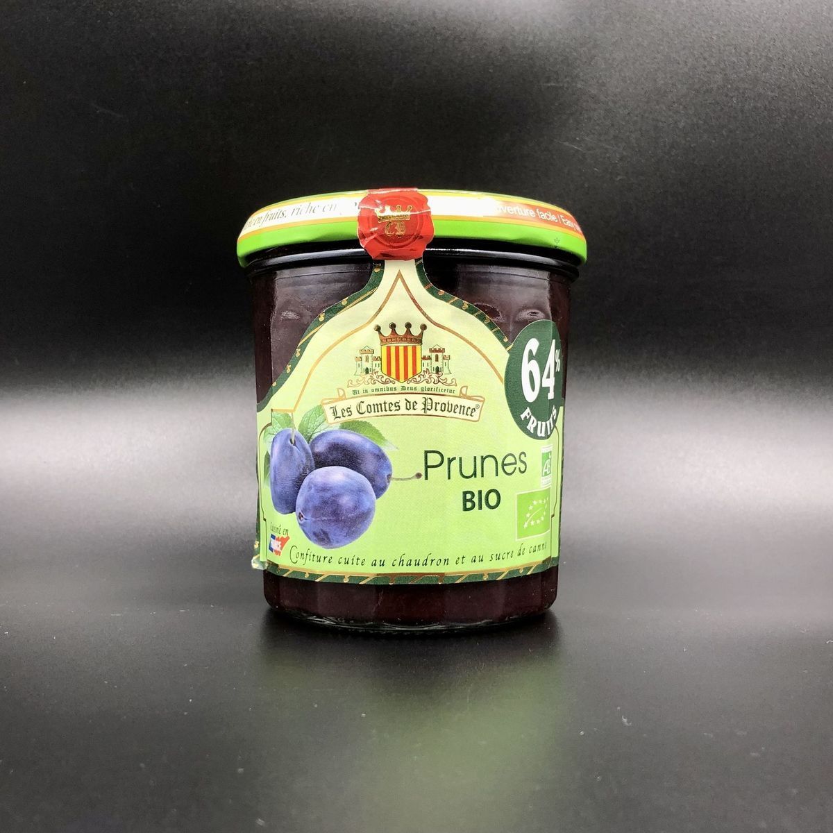 Джем Les Comtes de Provence из сливы Organic 350г, 64% фруктов