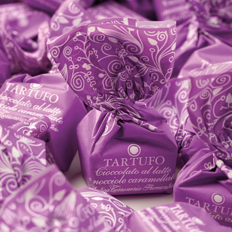 Трюфели с карамелизированным фундуком 160 г.