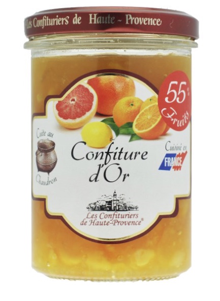 Джем Les Comtes de Provence из лимона и грейпфрута 240г