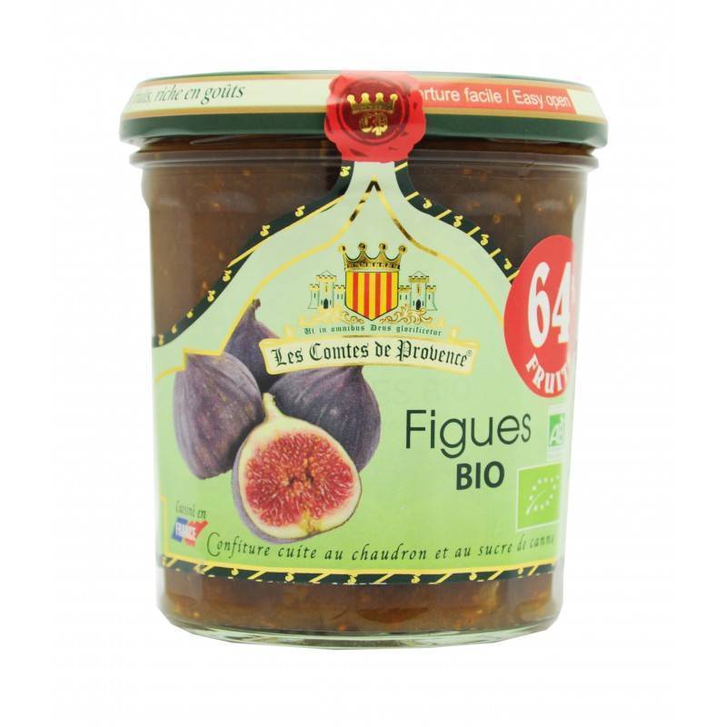 Джем Les Comtes de Provence из инжира Organic 350г, 64% фруктов