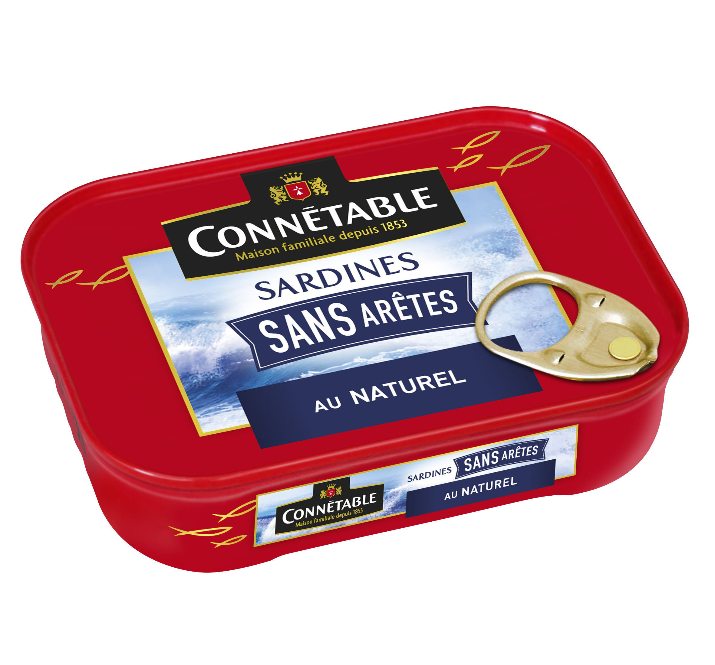 Connetable Сардины без костей в рассоле "NATURAL" 140г⠀