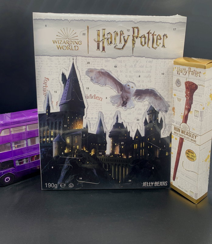 Драже жевательное "Jelly Belly" Harry Potter ассорти 190г рождественский календарь
