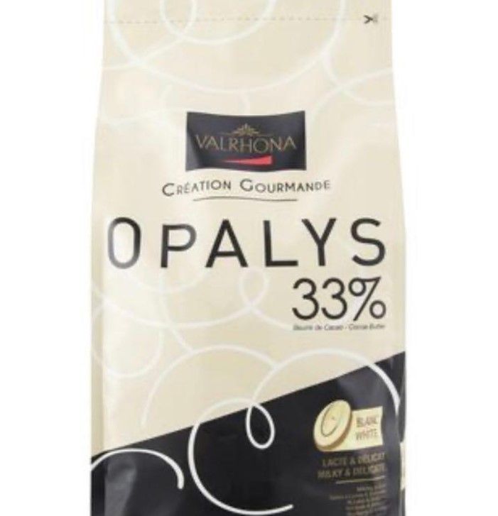  Шоколад белый Опалис 33% 250 гр, Вальрона