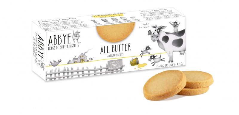 Печенье песочное со сливочным маслом ABBYE 140 г