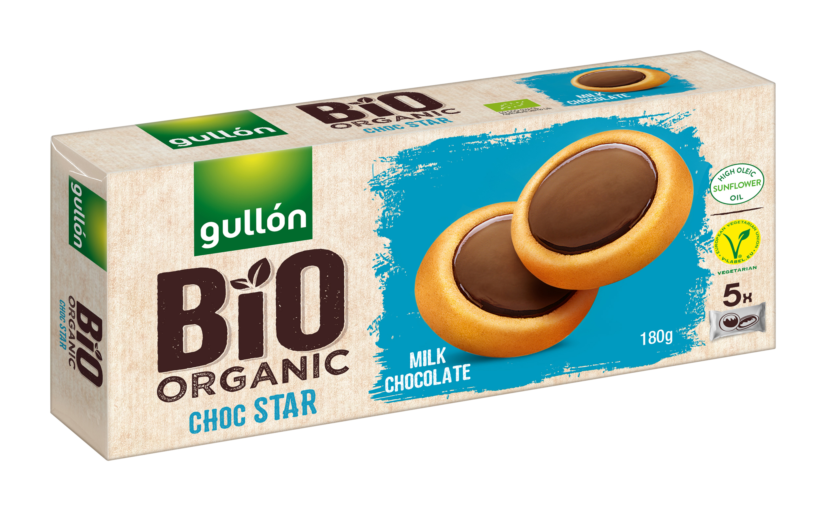 Органические тарталетки с молочным шоколадом 