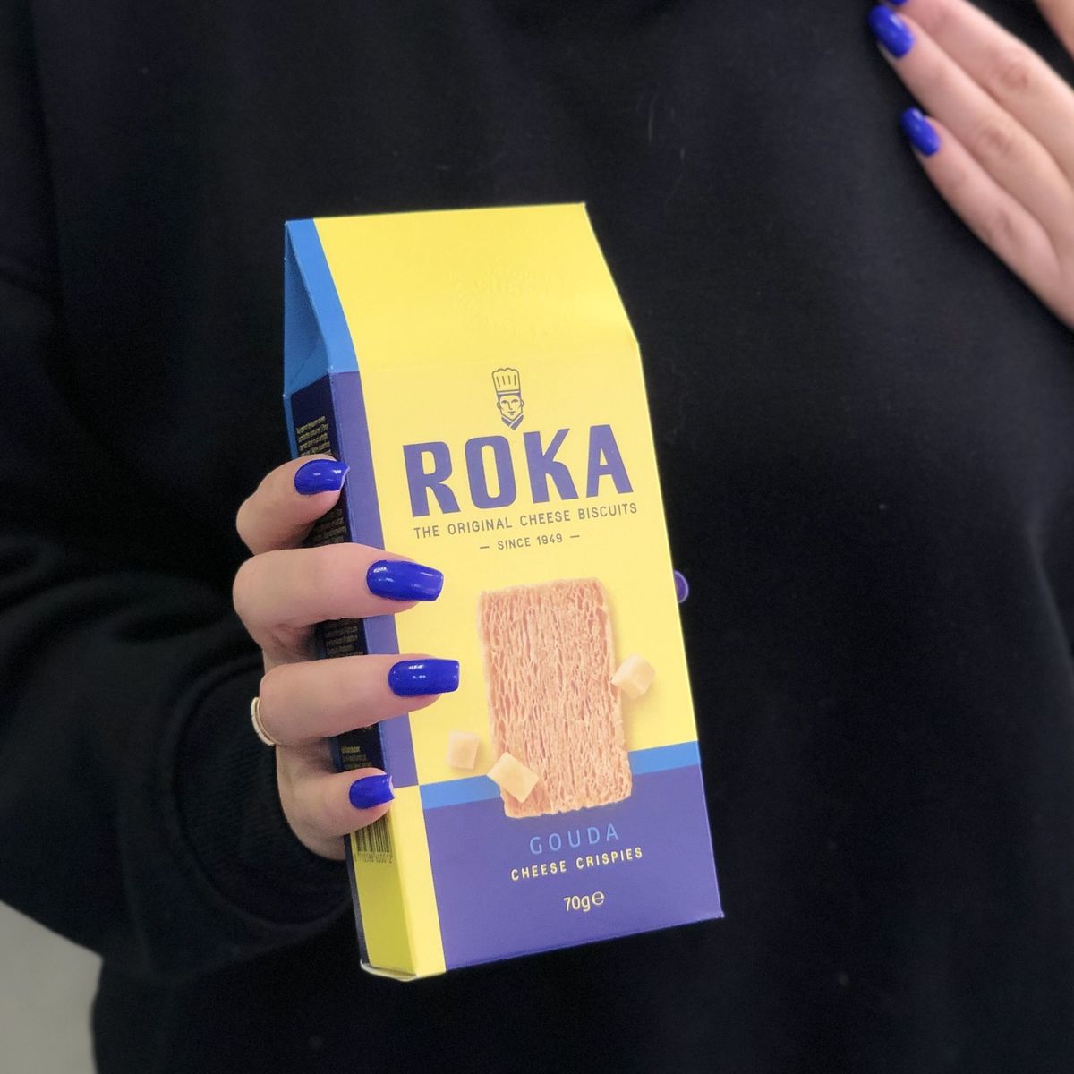 РОКА Печенье с сыром Гауда 70г