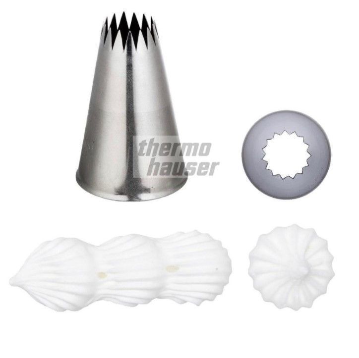 Насадка для эклеров Звезда 18 мм, ThermoHauser