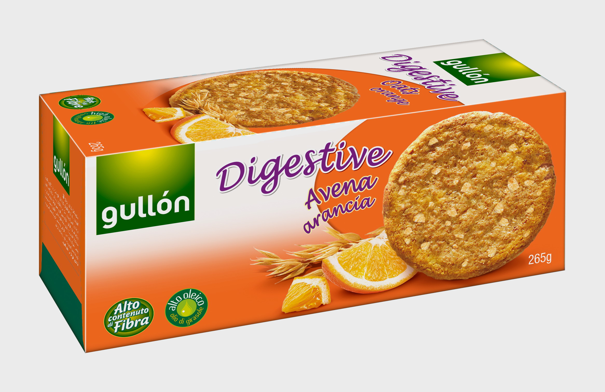 Овсяное печенье Digestive со вкусом апельсина
