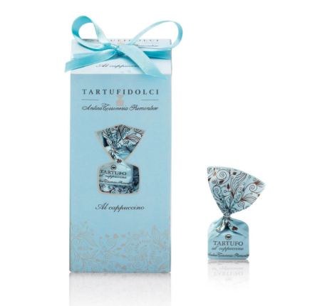 Трюфели из белого шоколада со вкусом капучино 160 г.