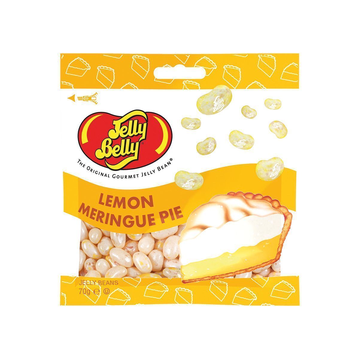 Драже жевательное "Jelly Belly" со вкусом лимонного пирога с безе 70 г пакет