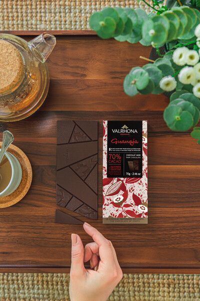 Шоколад горький Valrhona гран крю "Гуанара" (70%) 70г