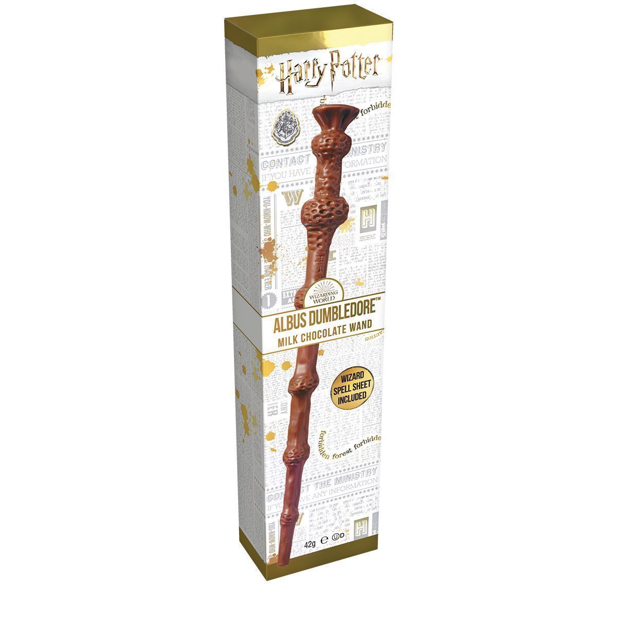 Шоколад фигурный "Jelly Belly" Harry Potter волшебная палочка Дамблдора 42г