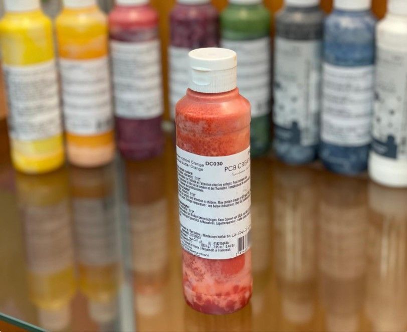 Краситель какао-масло Оранжевый 200 гр, PCB Creation