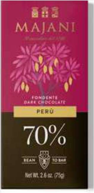Шоколад Peru горький 70 %