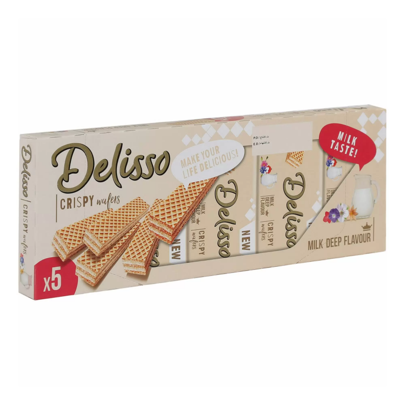 Вафли с молочным кремом Delisso 200 г