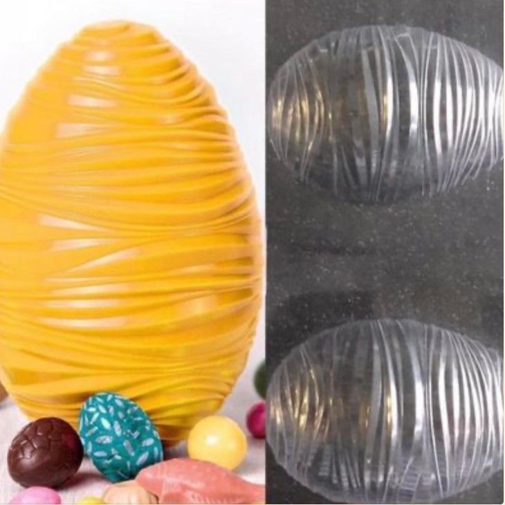 Пластиковая форма Вальрона " Яйцо Вибрато" 14 см