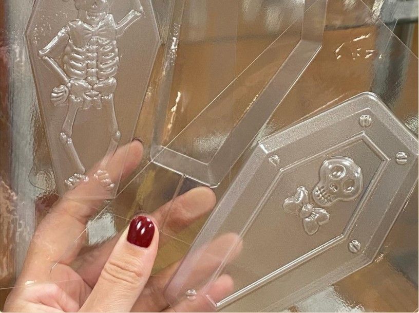 Пластиковая форма" Гробики Хеллоуин", PCB Creation