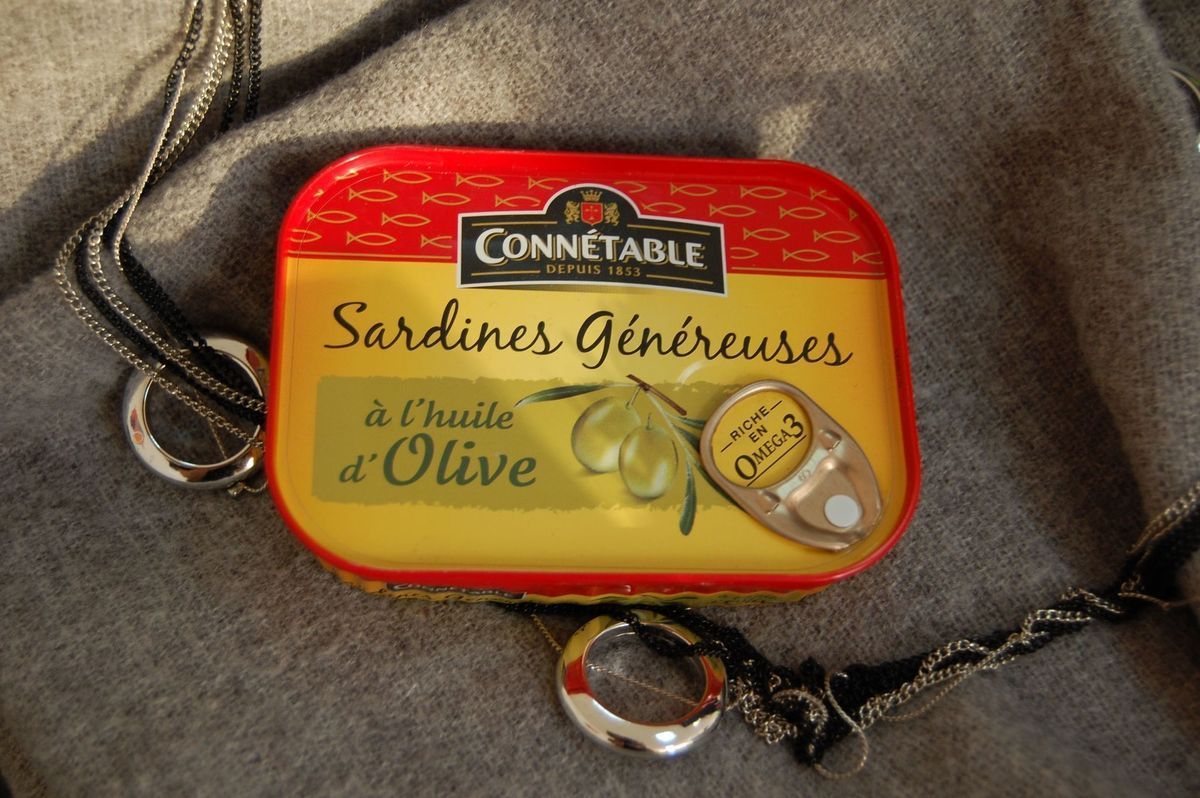 Connetable Сардины GENEREUSE в оливковом масле 140г⠀