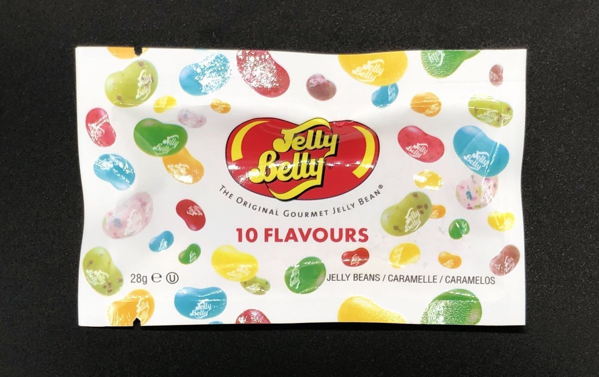 Драже жевательное "Jelly Belly" ассорти 10 вкусов 28г пакет